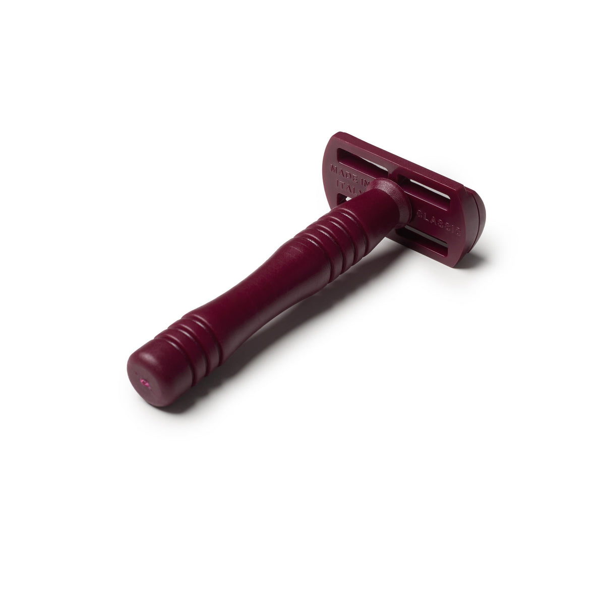 Rasoio Double Edge Closed Comb Classic Red Marsala Razorine 21002