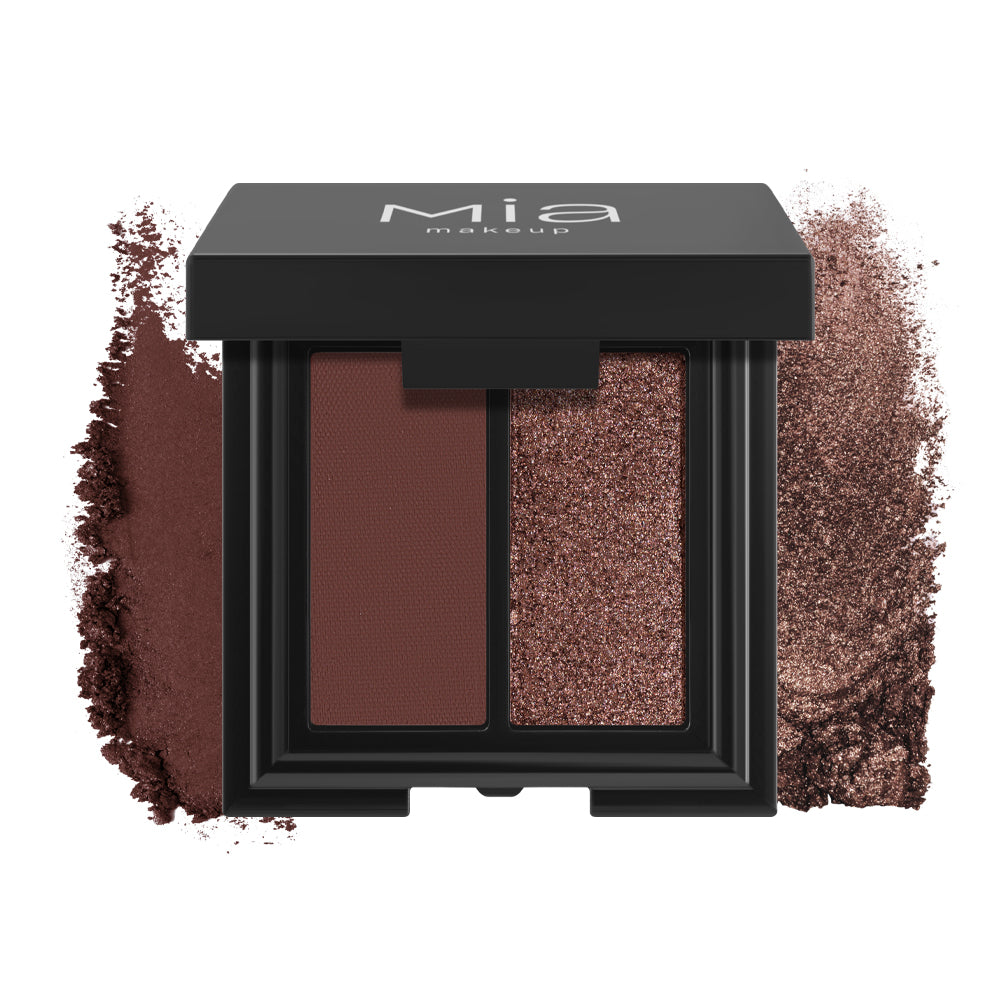Double Match Eyeshadow Duo Ombretto Matte e Shimmer 06 Mia Makeup 3g