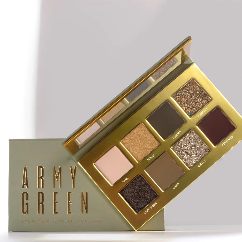 Army Green 03 Palette Ombretti Multi Finish Mia Makeup