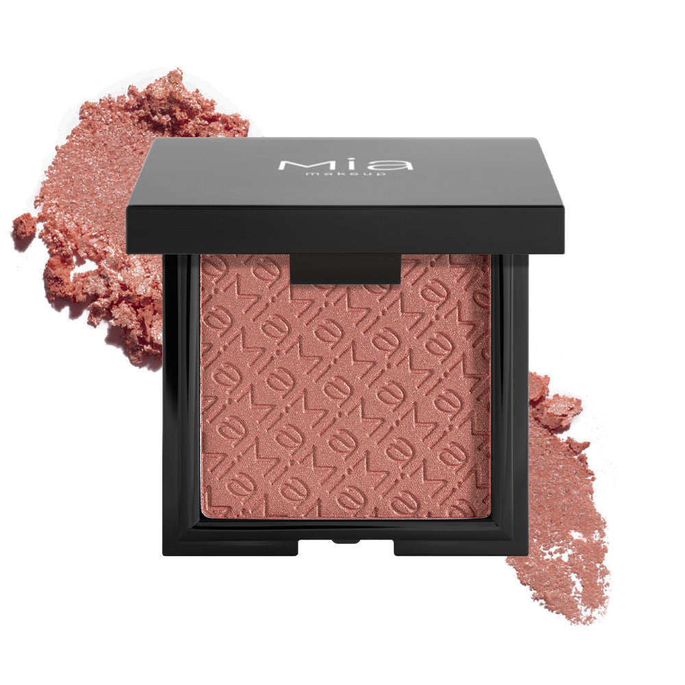 Cheek Freak Shimmer Blush Powder Fard Auric Pink 02 Mia Makeup 10 g