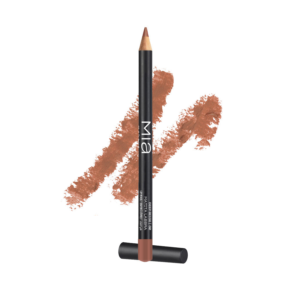 Lip Pencil Matita Labbra 02 Deep Beige Mia Makeup