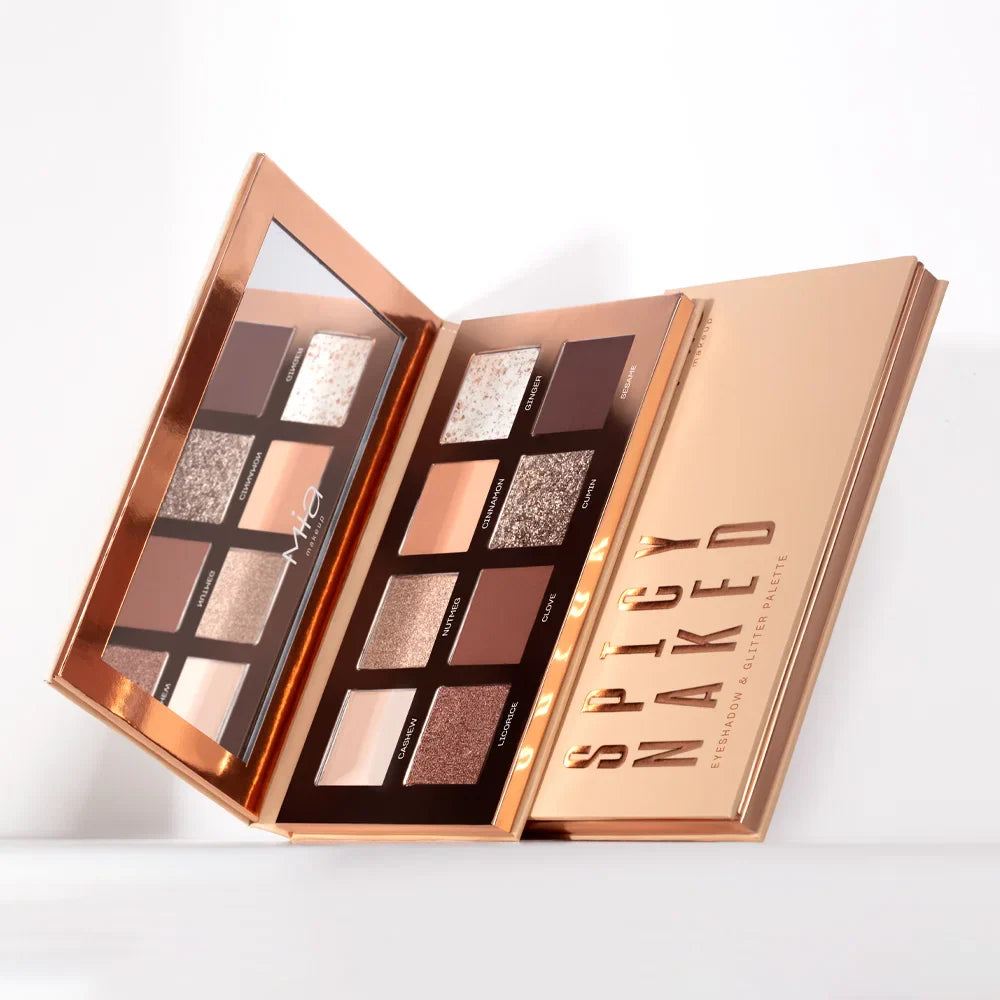 Spicy Naked 01 Palette Ombretti Multi Finish Mia Makeup