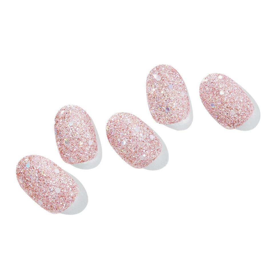 Smalto gel adesivo 60 % prepolimerazzito OHORA Rosa N Pixie Dust