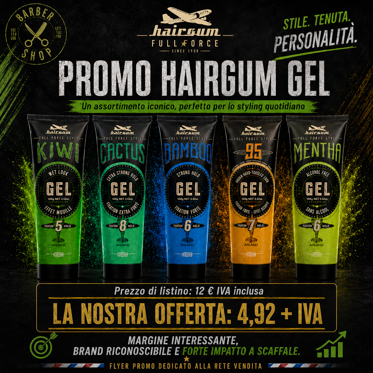 Promo Hairgum Gel – Stile, tenuta e personalità