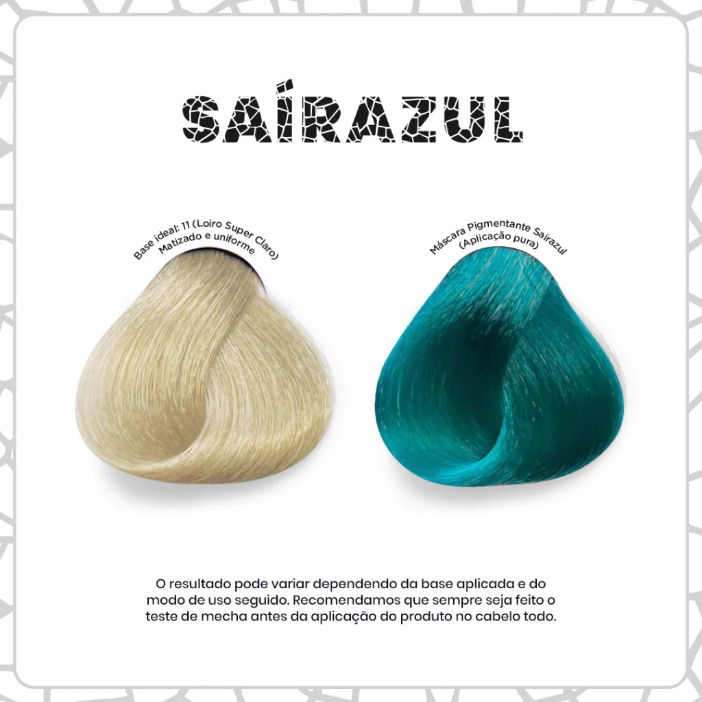 Colorazione Semipermanente Sairazul Turquoise KC Color 100 ml.