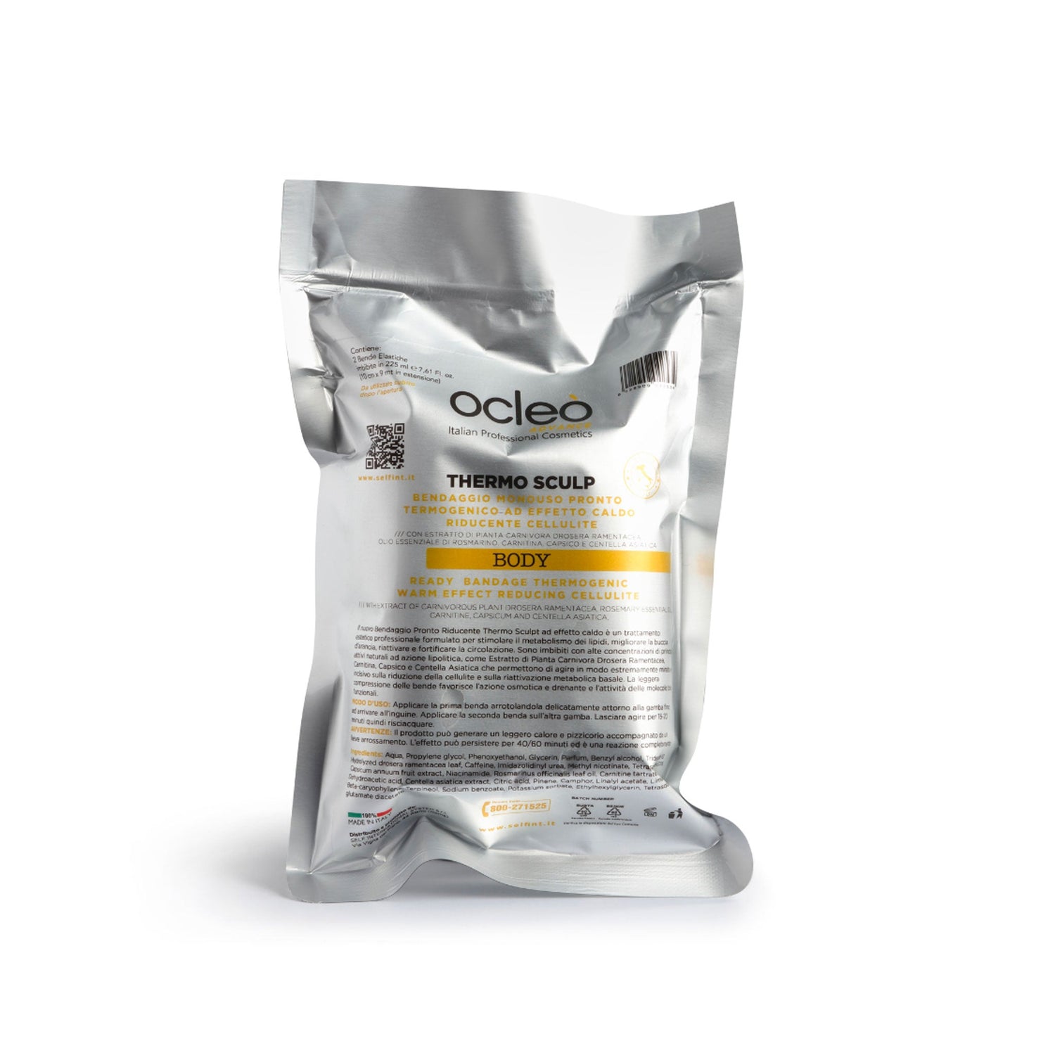 Bende Pronte Thermo Sculp riducente cellulite 2 pz Ocleo Advance