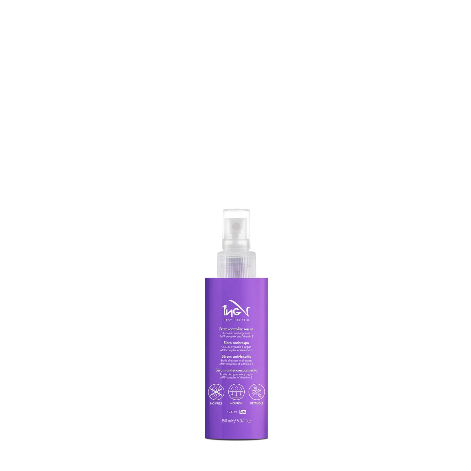 Siero Anticrespo Frizz Serum Controller Vegan 150 ml ING