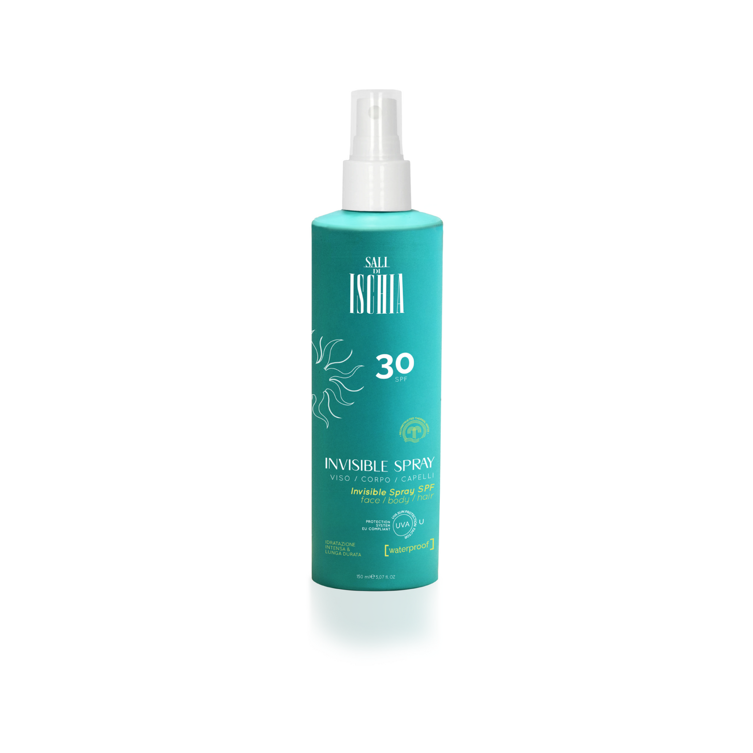 Protezione Solare Spray Invis Corpo/Capelli SPF30 Sali di Ischia 150 ml