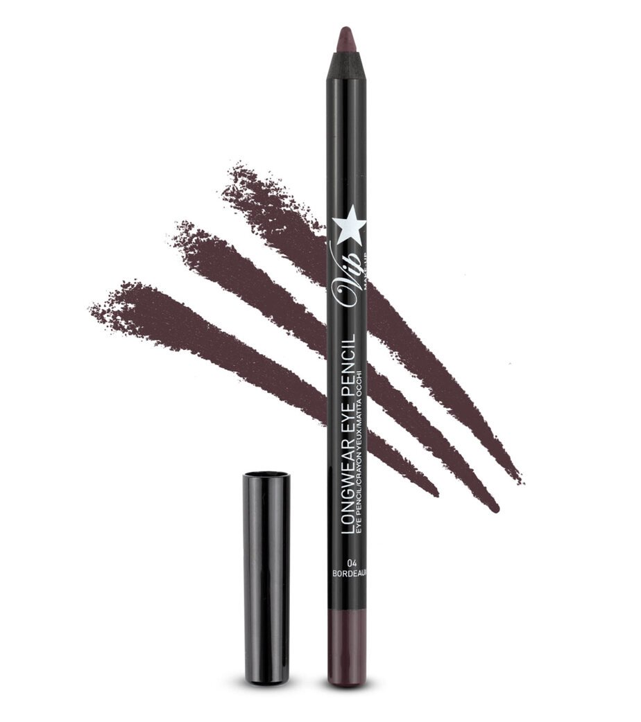 Matita per Occhi Long Wear Eye Pencil 04 Bordeaux Vip Make Up