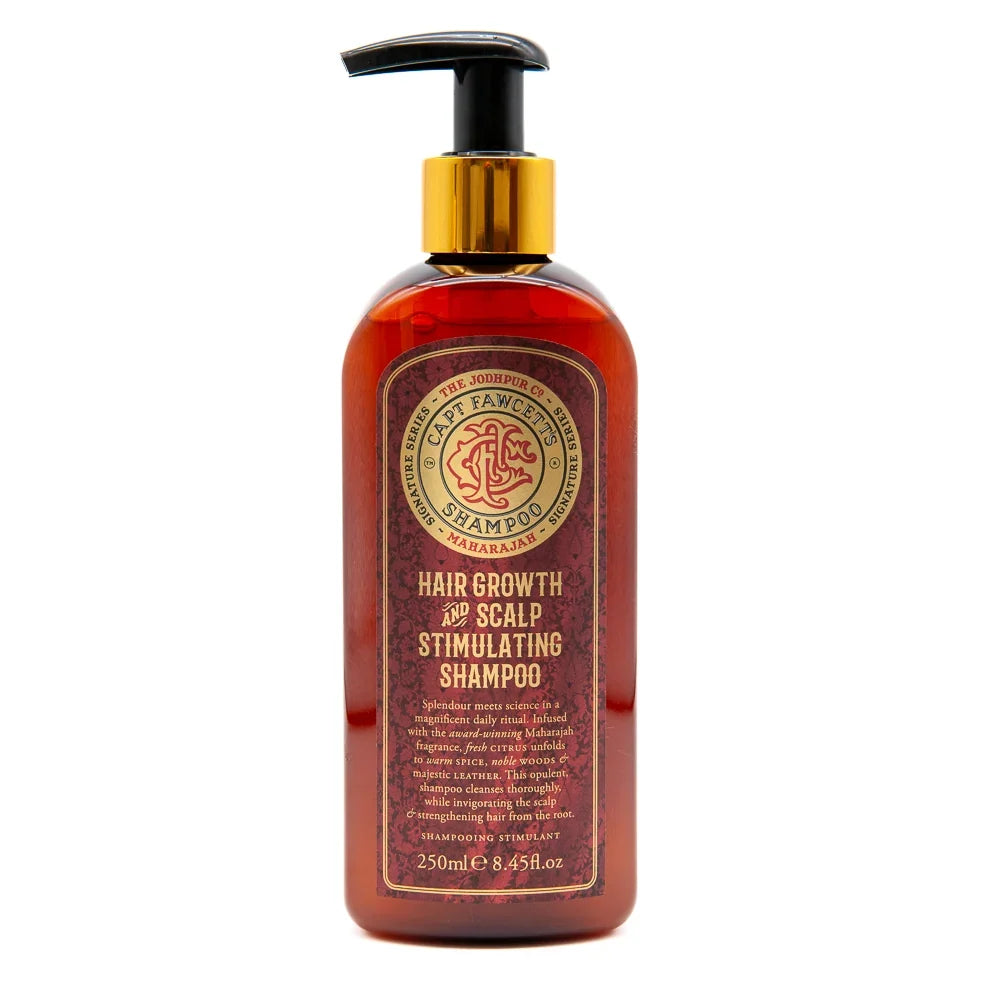 Shampoo Hair Growth and Scalp Stimulating Maharajah Captain Fawcett 250 ml