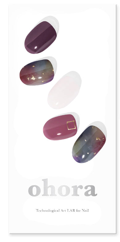 Smalto gel adesivo 60 % prepolimerazzito OHORA Multicolor N Tie Dye