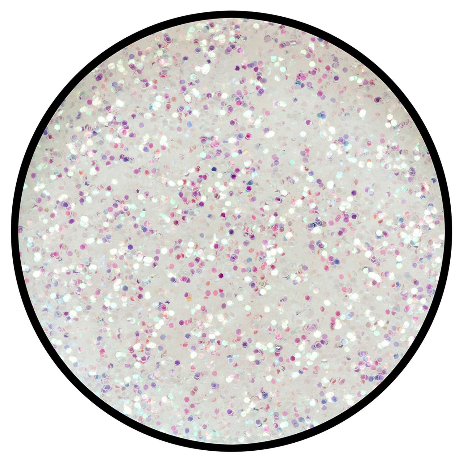 Glitzer Polvere Glitter Perlmutt Snowhite Bianco Eulenspiegel 2 gr