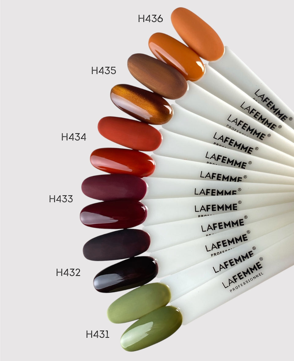 Kit 6 colori SAFARI STYLE Gel Polish Uv&Led La Femme