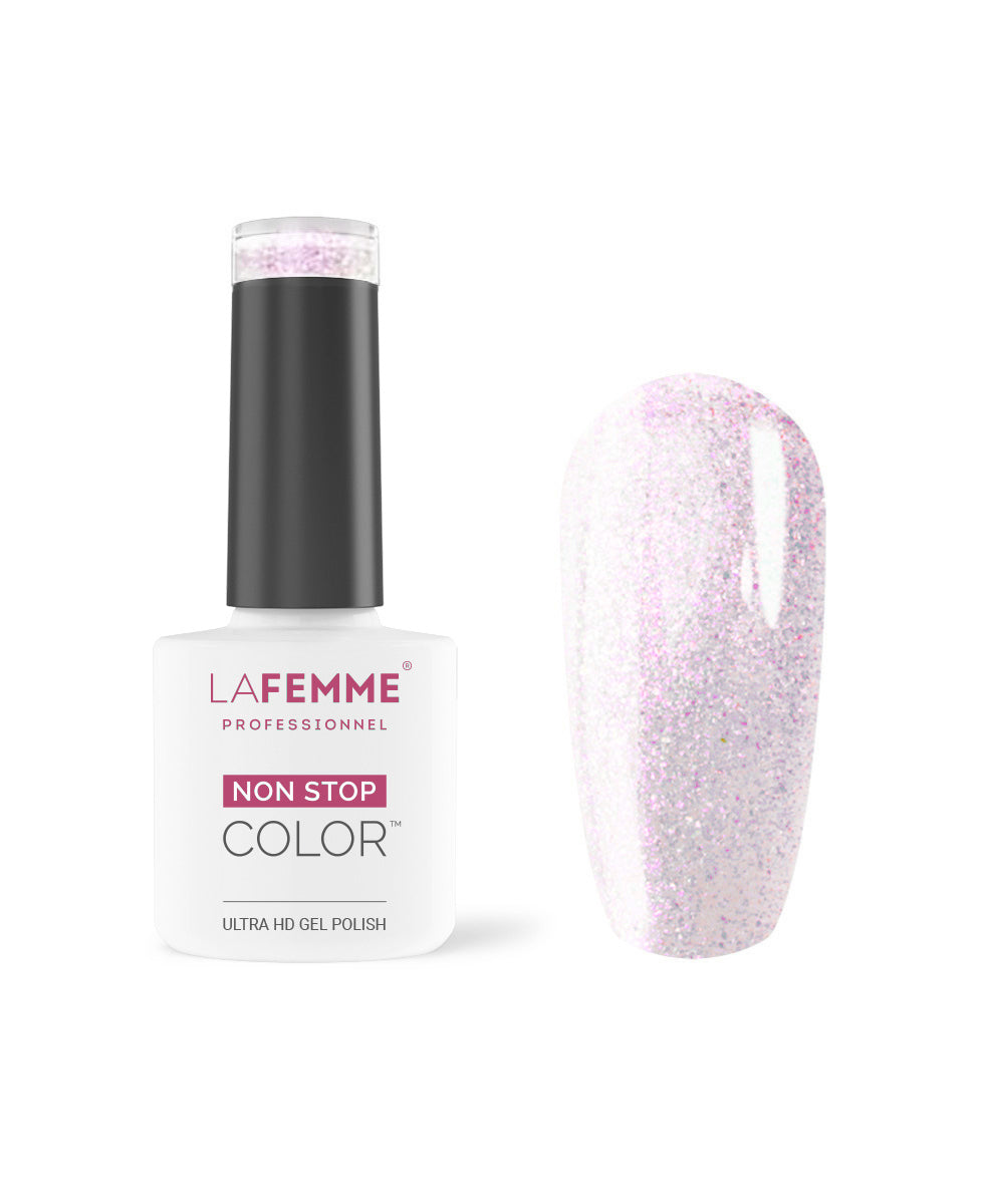 Smalto Gel Polish Ultra HD Shimmer Top Coat S002 8 g La Femme