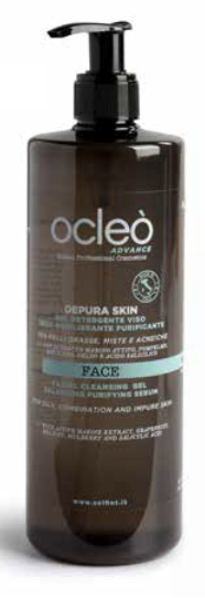Gel Detergente Sebo Equilibrante Purificante Depura Skin – Ocleo Advanced 500 ml