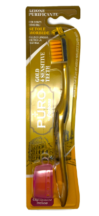 Spazzolino Denti Purificante Gold 4 Sensitive Teeth denti sensibili Puro