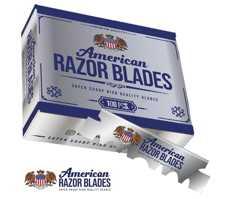 Lamette American Razor Blades Smezzate Pc 100 lame