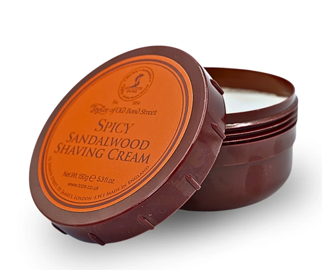 Crema da Barba Spicy Sandalwood Taylor 150 ml