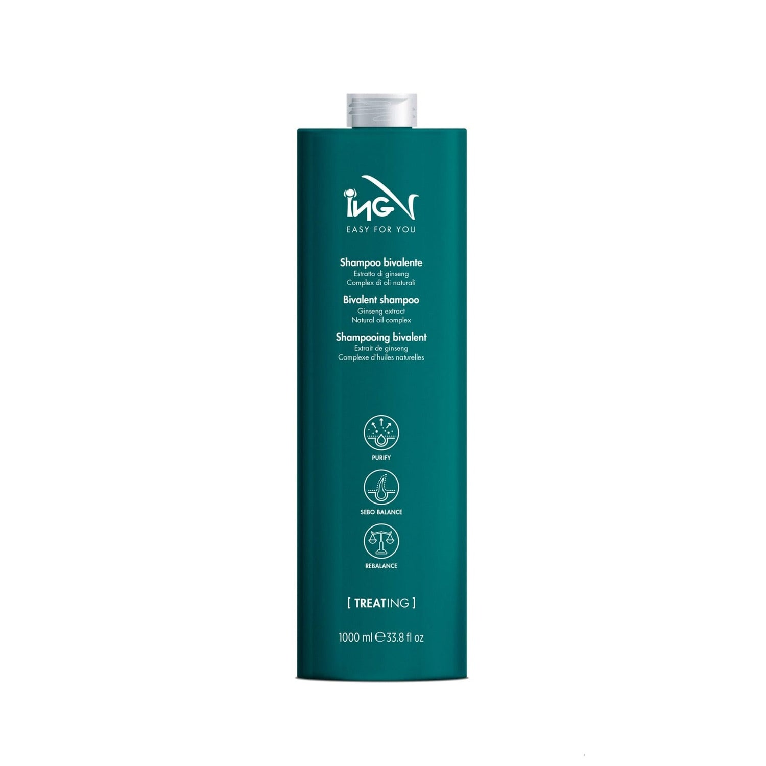 Shampoo Bivalent seboequilibrante Treating Vegan 1000 ml ING