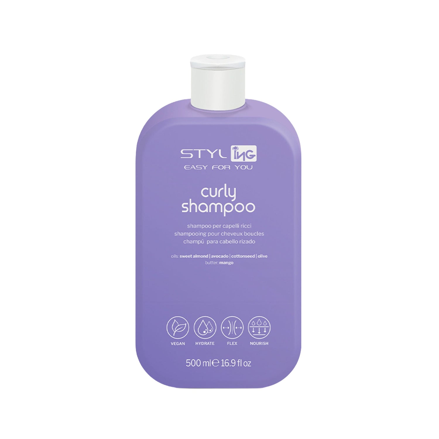 Shampoo per capelli Ricci Curly StylIng 500 ml