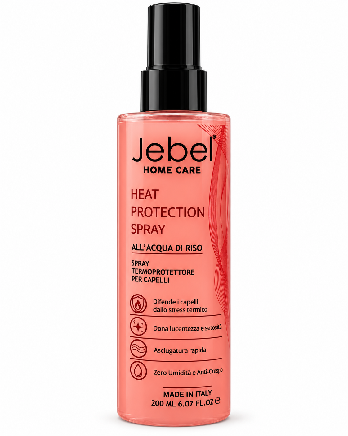Termoprotettore Heat Protection Spray all'acqua di Riso 200 ml.