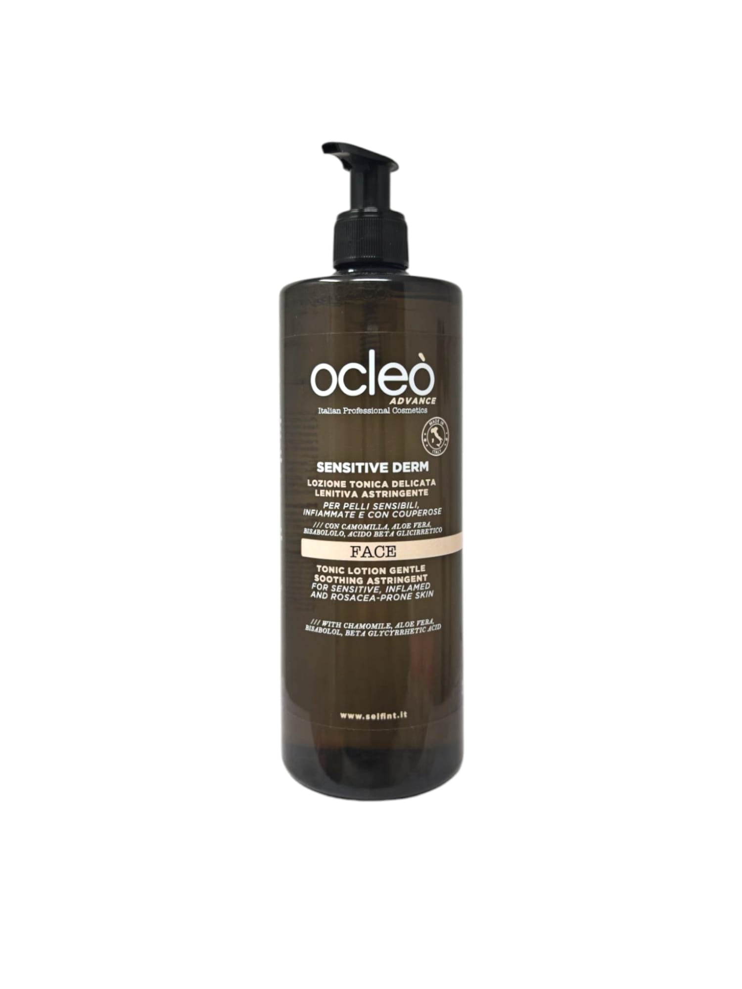 Tonico Viso Lenitivo Astringente Sensitive Derm Advanced 500 ml