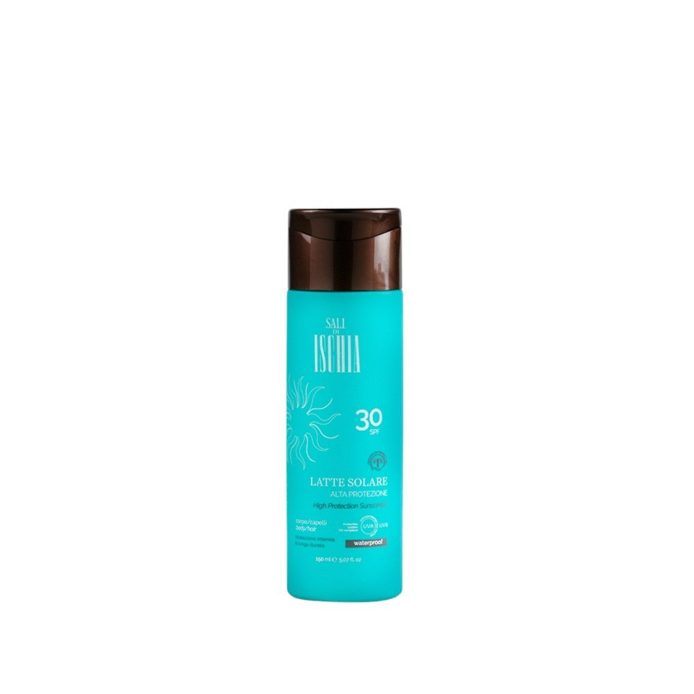 Latte Solare protettivo Viso Corpo SPF30 Sali di Ischia 150 ml
