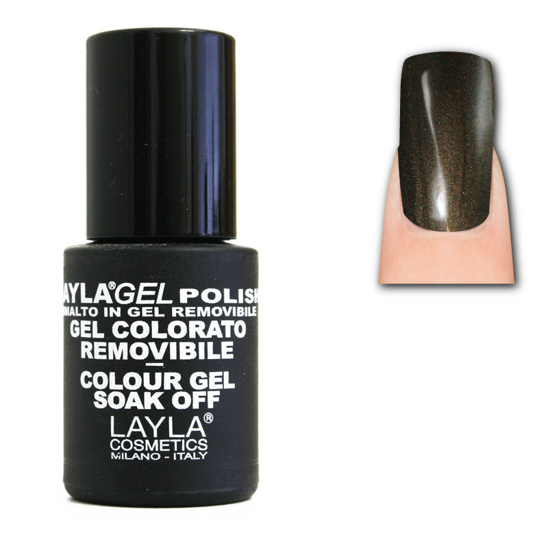 LaylaGel Polish Gel Colorato nr 34 Heavy Metal 10 ml