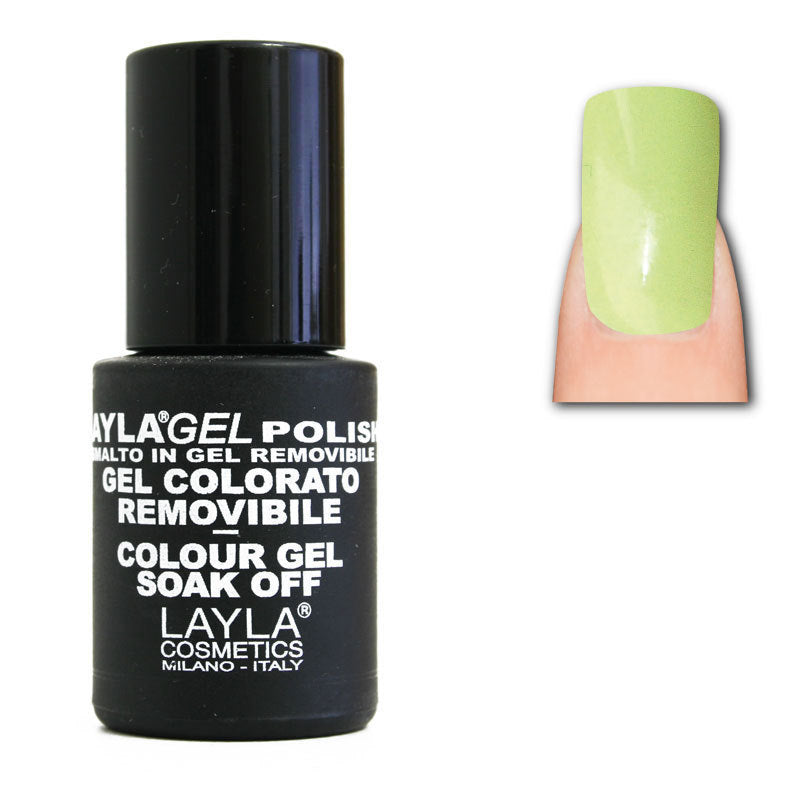 LaylaGel Polish Gel Colorato nr 90 Acid Green 10 ml