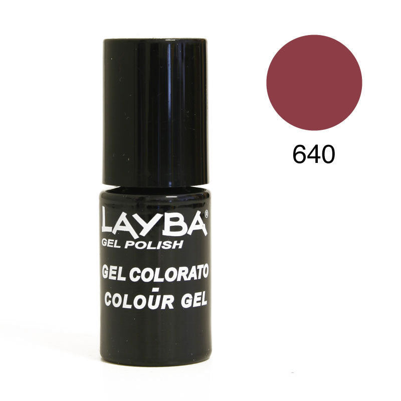Smalto Semipermanente Layba Gel Polish nr 640 5 ml