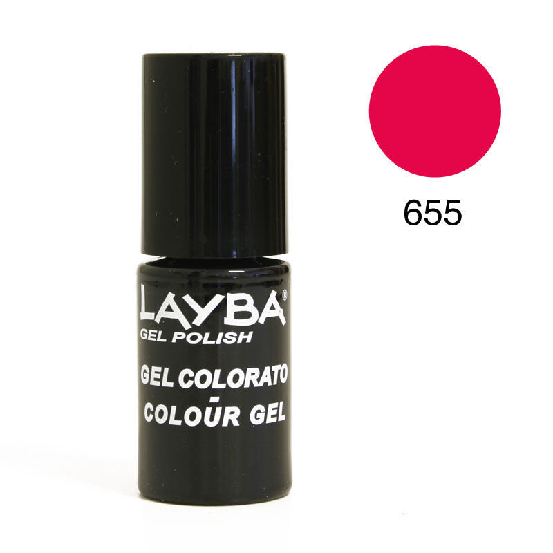 Smalto Semipermanente Layba Gel Polish nr 655 5 ml