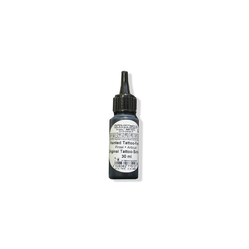 Tattoo Farbe Ink NachtSchwarz Eulenspiegel 30 ml
