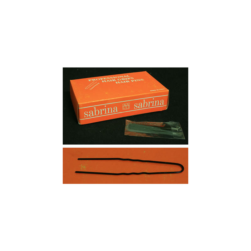 Forcina Vulf ondata nera art. 373 busta 7 pz cm 8
