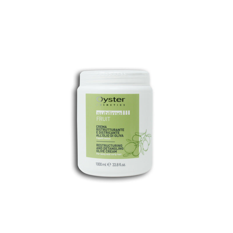 Maschera Sublime Fruit per capelli ricci mossi Olio Oliva 1000 ml Oyster