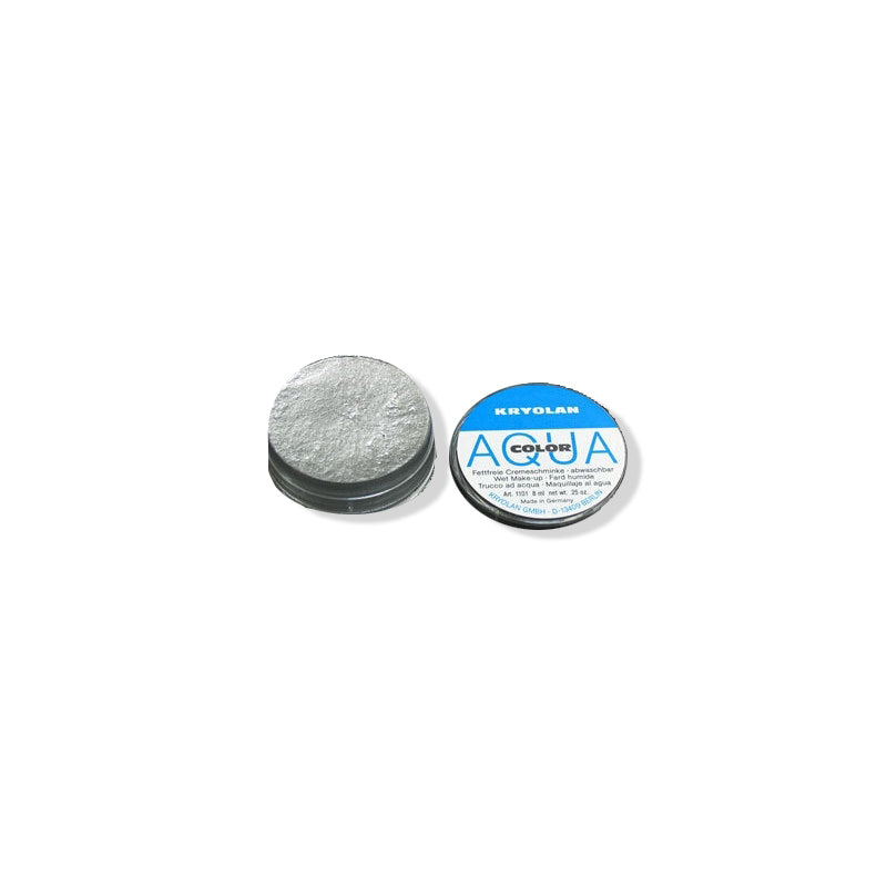 AQUA COLOR METAL Silver Kryolan 8 ml