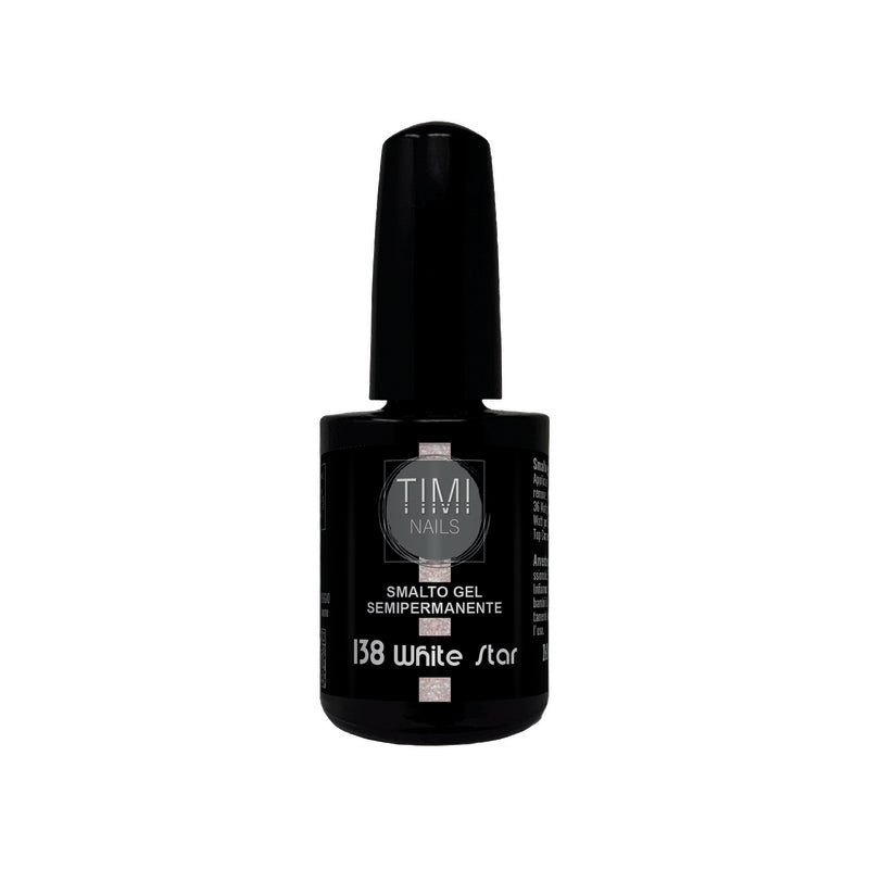 TN Smalto Gel Semipermanente nr. 138 White Star 14 ml.