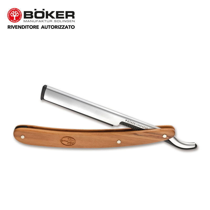 Rasoio Shavette Barberette Olive Boker 140902