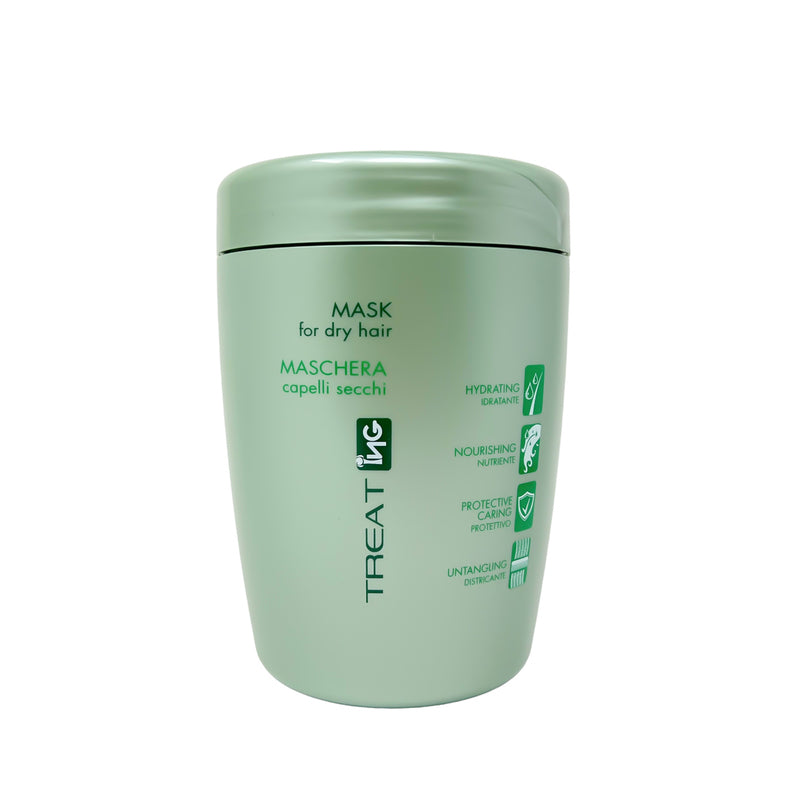 Maschera Dry Hair nutriente idratante capelli secchi Vegan 1000 ml ING