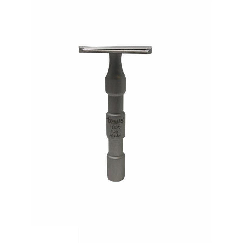 Rasoio Double Edge Slant Argento Focus R53