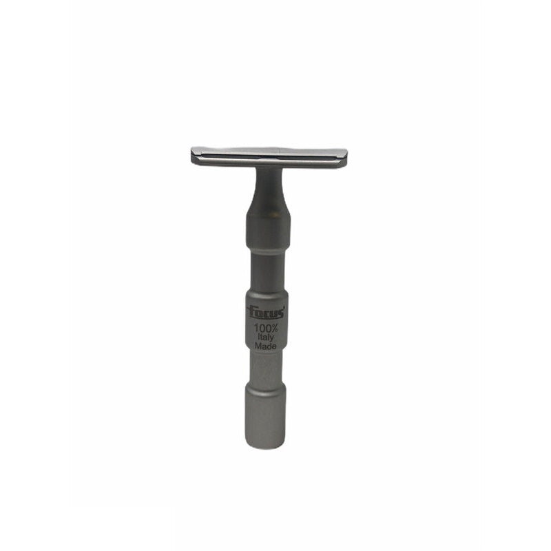 Rasoio Double Edge Concave Argento Focus R52