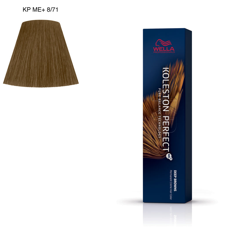 Tintura per capelli Koleston Perfect ME+ 8/71 60 ml Wella