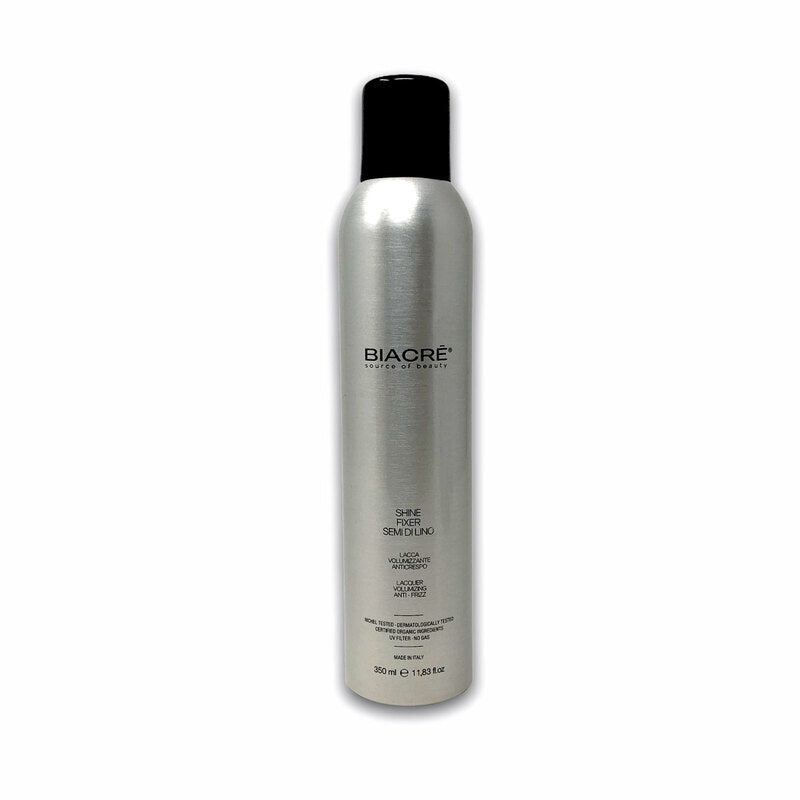Lacca Anticrespo ai semi di lino Shine Fixer New Biacrè 350 ml