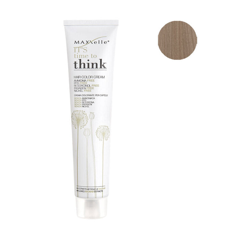 Tintura per Capelli THINK Ammonia Free 8.0 Biondo Ch.  Maxxelle 100 ml