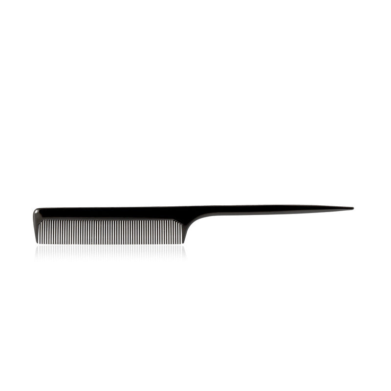 Pettine a coda Nero Delrin C411