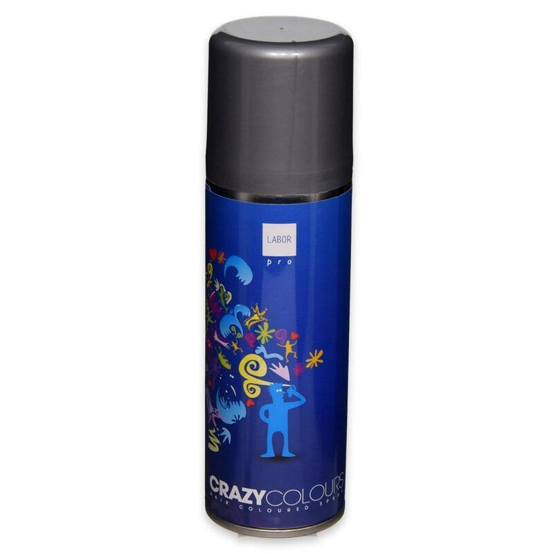 Lacca per Capelli colorata Argento Metal Labor 125 ml