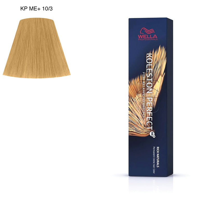 Tintura per capelli Koleston Perfect ME+ 10/03 60 ml Wella