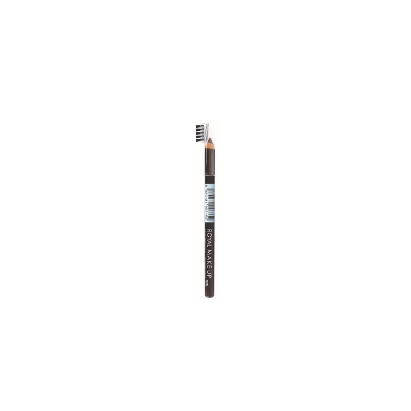Matita sopracciglia con spazzolino n. 33 marrone scuro Royal Make Up