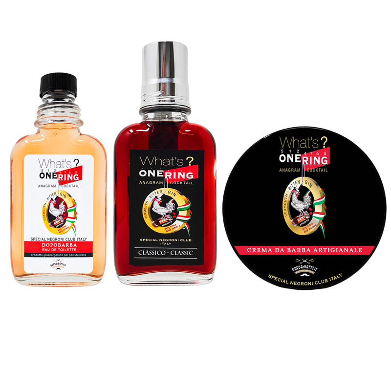 Kit Rasatura One Ring Special Negroni Club Barbaebaffi.it