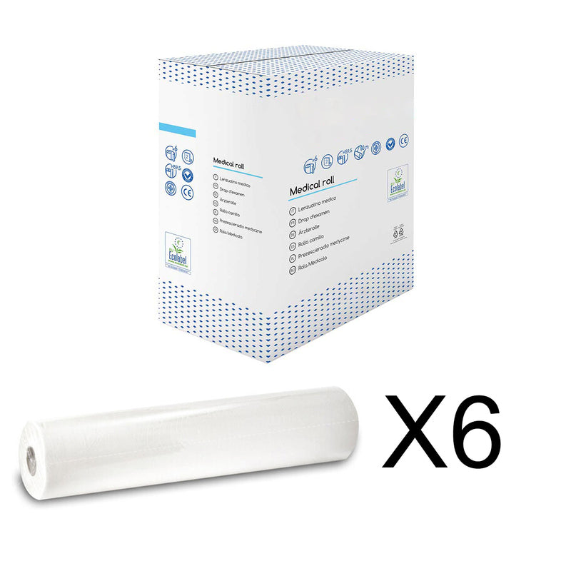 Rotolo Lenzuolino 2 Veli Medical Roll H59,5 C501.14 Eurocarta 1 pz