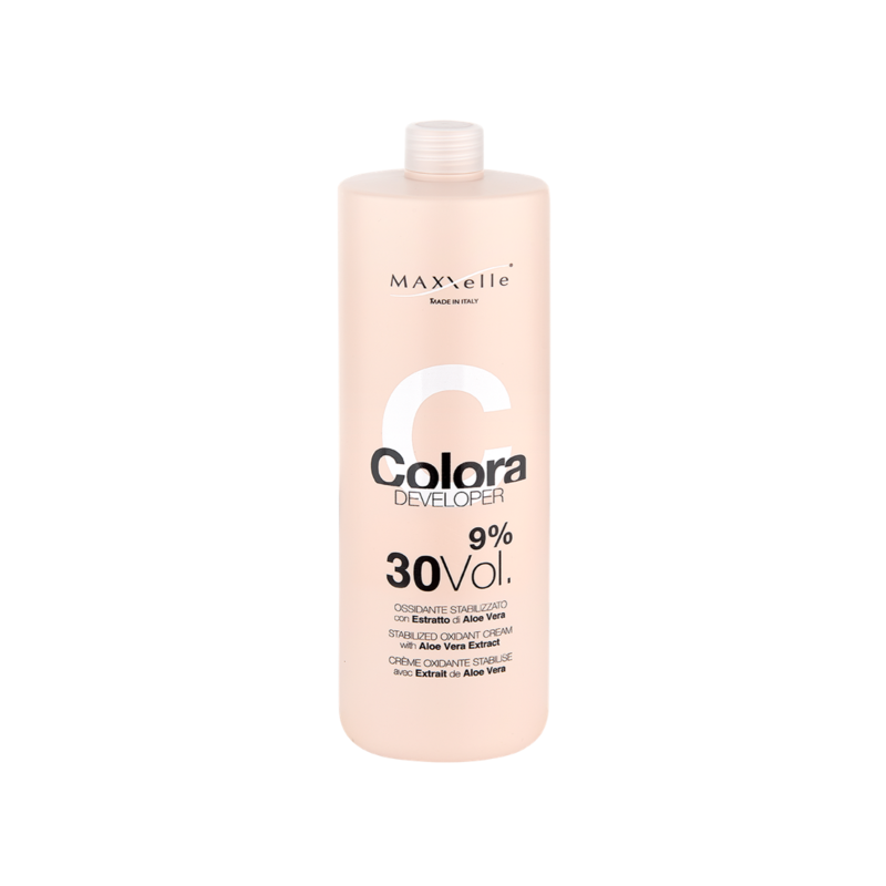Ossidante in Crema 9% 30 Vol. Colora Developer Maxxelle 1000 ml